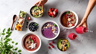 5 wholesome breakfast smoothies [upl. by Haeluj]