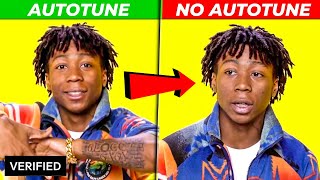 GENIUS INTERVIEWS vs REAL SONGS 2020 AUTOTUNE vs NO AUTOTUNE [upl. by Hnacogn510]