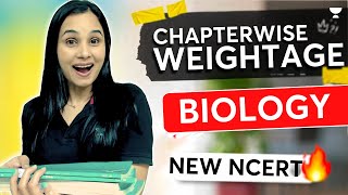 Chapter wise Weightage  New NCERT Biology  NEET 2024  Dr Gargi SIngh [upl. by Esirec]