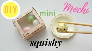 DIY Mini Mochi Squishy Set  mishcrafts [upl. by Isadore]