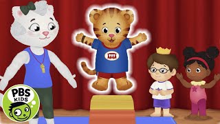 DANIEL TIGERS NEIGHBORHOOD  Daniel Plays Timber  PBS KIDS [upl. by Nnairrehs]