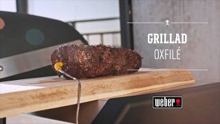 Grillad oxfilé på Weber Pulse [upl. by Alacim583]