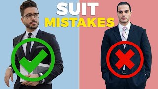 10 SUIT MISTAKES MEN MAKE And How To Fix Them  Alex Costa [upl. by Denzil516]