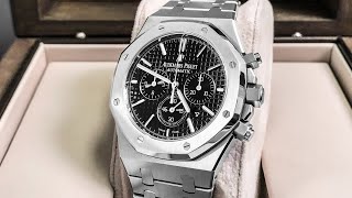 Audemars Piguet Royal Oak Chronograph – 41MM AP Chrono Review [upl. by Lliw]