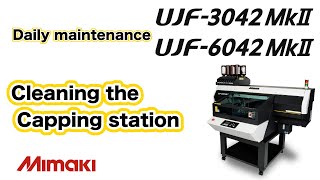 UJF306042 MkⅡCleaning the Capping station [upl. by Thirzi]