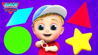 Shapes Song  Nursery Rhymes and Kids Songs  Learn Shapes  Preschool Songs [upl. by Olympias]