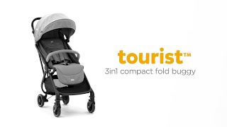 Joie tourist™  Lightweight amp Compact Pushchair With OneHand Fold [upl. by Ras387]