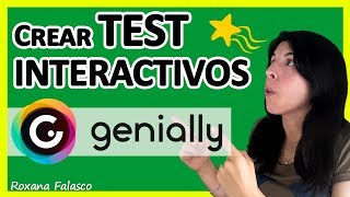 Crear TEST INTERACTIVO con Genially [upl. by Benetta]