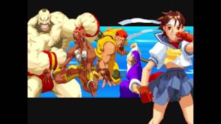 Street Fighter Alpha 2 Intro Arcade [upl. by Yrrak]