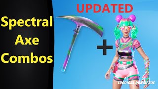 UPDATED Spectral Axe Combos in Fortnite [upl. by Halik]