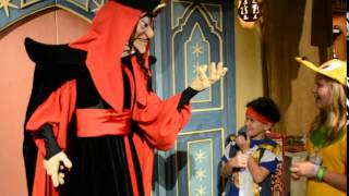 Disney World Magic Kingdom Meeting Jafar from Aladdin [upl. by Amairam]