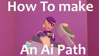 How to make a AI path Rec Room [upl. by Enorel]