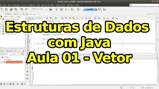 Aula 01  Vetor  Estruturas de dados com Java [upl. by Teerell]