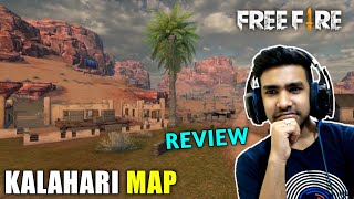 NEW KALAHARI MAP REVIEW  FREE FIRE GAMEPLAY 2 [upl. by Siloum954]