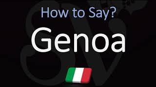 How to Pronounce Genoa CORRECTLY Meaning amp Pronunciation [upl. by Ednarb]