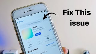 App requires IOS 161 or later  Problem Fixed [upl. by Alahs150]