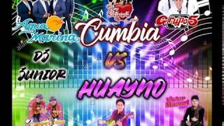 MIX CUMBIA VS HUAYNOAgua marina Campesinos de Bambamarca  Grupo 5 Wilson Benites [upl. by Nyrac484]