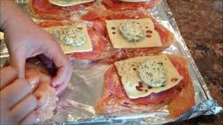 Recipe Share  Chicken Cordon Bleu with a Cream Mushroom Sauce [upl. by Nastassia112]