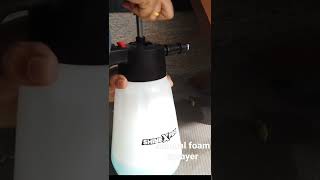 Shinexpro manual Foam Sprayer for automobile wash [upl. by Aisenet]