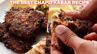 The Best Chapli Kabab Recipe [upl. by Huckaby814]