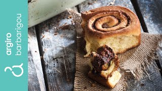 ΡΟΛΑΚΙΑ ΚΑΝΕΛΑΣ Cinnamon rolls της Αργυρώς  Αργυρώ Μπαρμπαρίγου [upl. by Cami]