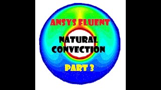 ANSYS FLUENT Tutorial Natural Convection Part 34 FLUENT solving  Boussinesq approximation [upl. by Clemen]