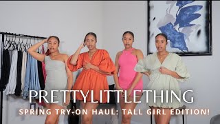 PrettyLittleThing Spring Haul 2022  Nicki Malaè [upl. by Tzong970]