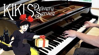 Kikis Delivery Service  A Town With An Ocean View Piano [upl. by Reggis]