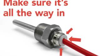 How to assemble Temperature Thermowell [upl. by Goldy]