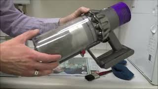 How to clean and maintain the Dyson V10 Cordless Vacuum Cleaner [upl. by Nameloc64]