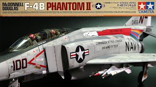 TAMIYA 148 F4B PHANTOM Ⅱ Full Build [upl. by Ariel238]