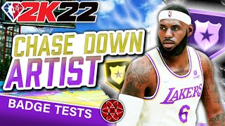 NBA 2K22 Best Defensive Badges  Chase Down Artist Badge [upl. by Richy]