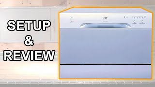 SPT Countertop Dishwasher Setup amp Review  For Small Kitchens [upl. by Hyps456]