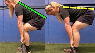 Lift With Your BACK  How To Stiff Leg Deadlift [upl. by Dihgirb]