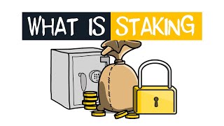 Crypto Education  Staking Explained  Animation  Cryptomatics [upl. by Leiser]