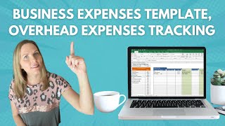 Business Expenses Template Overhead Expenses Tracking [upl. by Wilton]