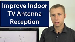 Ways To Improve Indoor TV Antenna Reception [upl. by Jules]