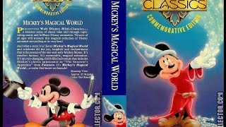 Opening and Closing to Mickeys Magical World 1988 VHS [upl. by Harness]