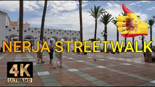 NERJA  STREETWALKING TOUR IN 4K 2023 🇪🇸 [upl. by Enuahs451]