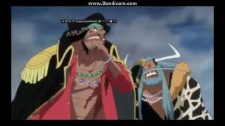 One Piece  Barbe noire vs Sengoku [upl. by Wixted728]