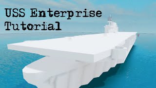 American Carrier Enterprise Roblox Plane Crazy Tutorial [upl. by Edmead]