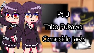 Purple Haired Anime Characters React To Eachother  36  Toko fukawa  Genocide Syo [upl. by Joann]