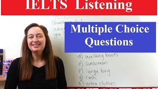 IELTS Listening Tips Multiple Choice [upl. by Seilenna959]