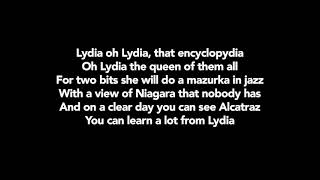 GROUCHO MARX Lydia the Tattooed Lady lyrics [upl. by Ttreve]