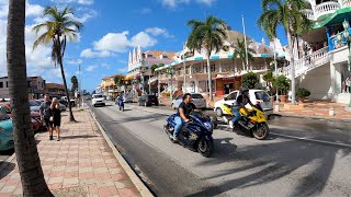 Exploring Downtown Oranjestad Aruba [upl. by Tybie]