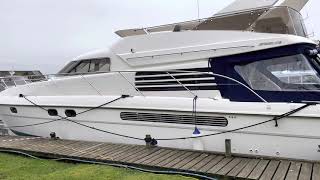 Fairline Squadron 59 for sale at Norfolk Yacht Agency [upl. by Annazor]