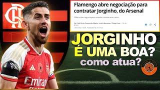 JORGINHO NO FLAMENGO ANÁLISE DO ATLETA COM FalandodeTatica [upl. by Augustin]