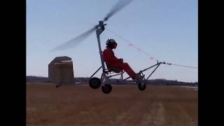 GYROKITE  Flying a Gyrocopter with No Motor [upl. by Aznarepse]