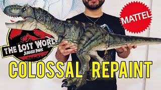 🦖 Super Colossal TRex Repaint  Jurassic Repaints [upl. by Eentihw]