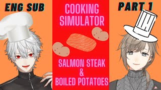 eng subnijisanji Kanae Kuzuha amp Cooking Simulator にじさんじ切り抜き ChroNoiR [upl. by Airetak]